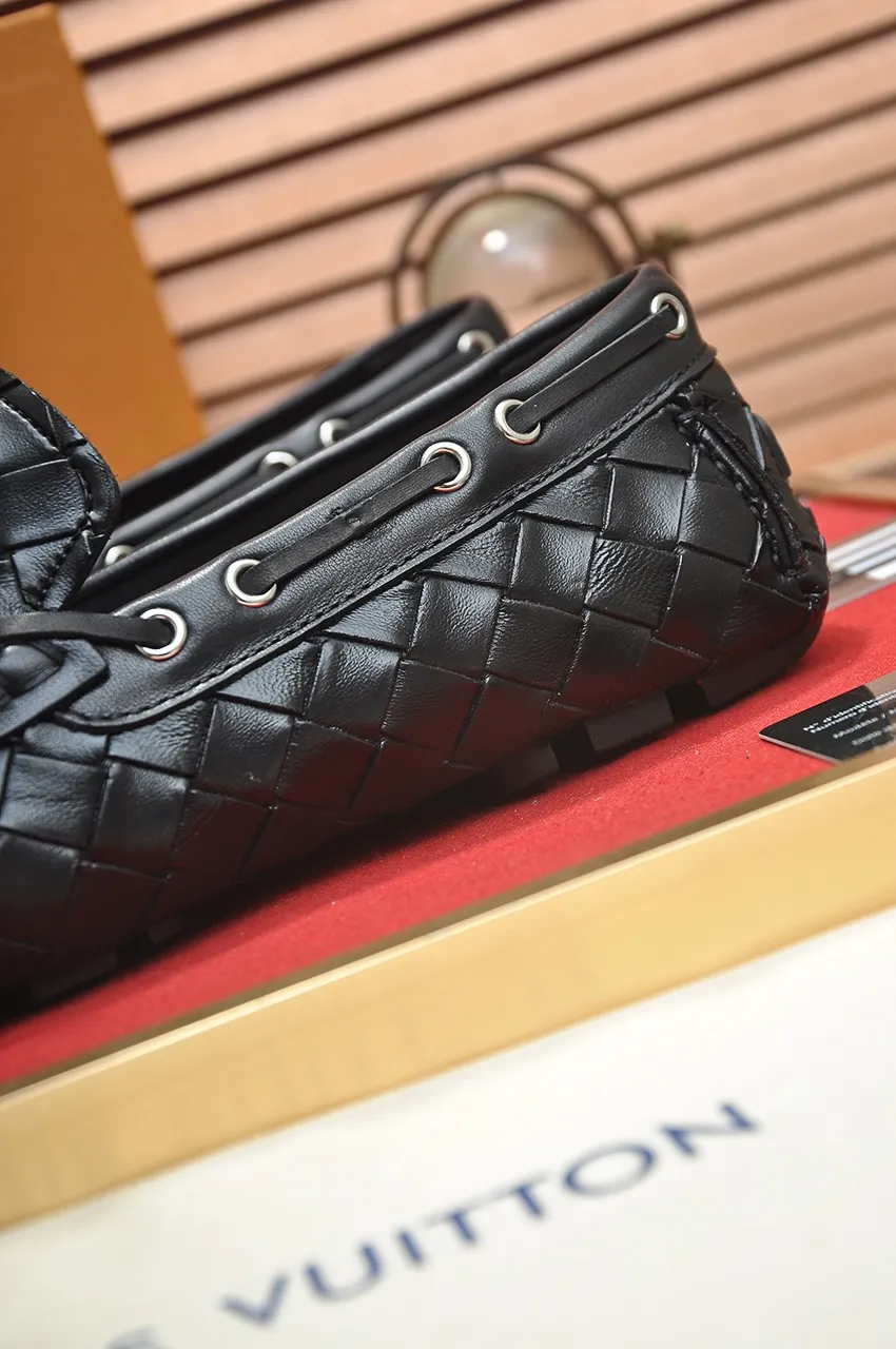 Men's Men's Shoes💰420💶【GUCCI】 (High-end Niuli) New 🍀Gucci*——Gucci Doudou Shoes! Made of imported original cowhide, the inner top layer is comfortable cowhide lining! Original wear-resistant rubber outsole! High quality products! Code number 38-44!